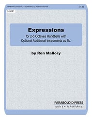 Expressions Handbell sheet music cover Thumbnail